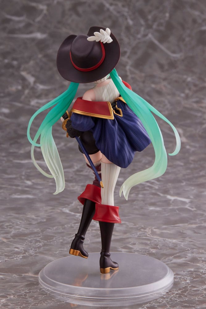 PREORDINE+ 04/2026 Hatsune Miku PVC Statue Hatsune Miku Wonderland Puss in Boots 18 cm