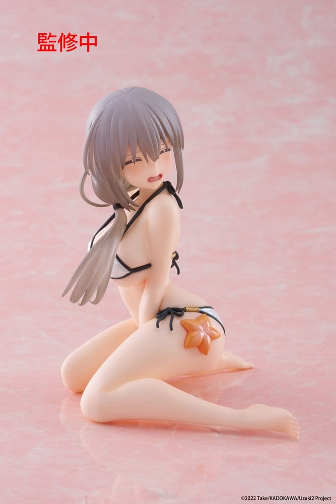 SU ORDINAZIONE Uzaki-chan Wants to Hang Out! PVC Statue Desktop Cute Figure Tsuki Uzaki (Swimwear Ver.) 13 cm          