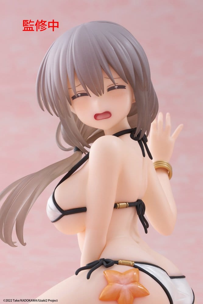 SU ORDINAZIONE Uzaki-chan Wants to Hang Out! PVC Statue Desktop Cute Figure Tsuki Uzaki (Swimwear Ver.) 13 cm          