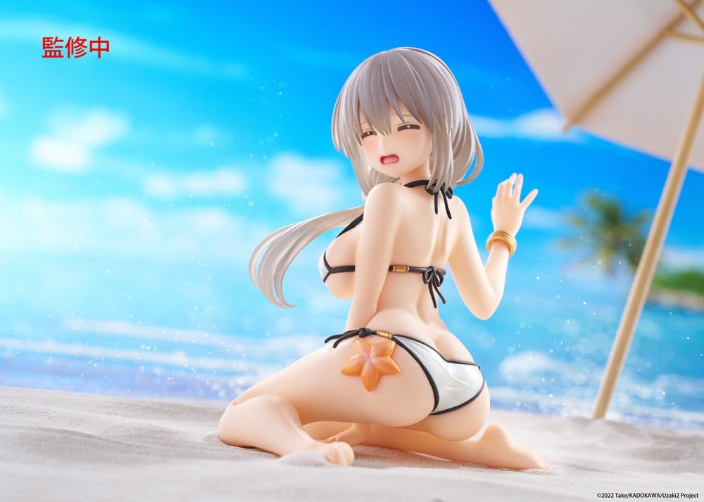 SU ORDINAZIONE Uzaki-chan Wants to Hang Out! PVC Statue Desktop Cute Figure Tsuki Uzaki (Swimwear Ver.) 13 cm          