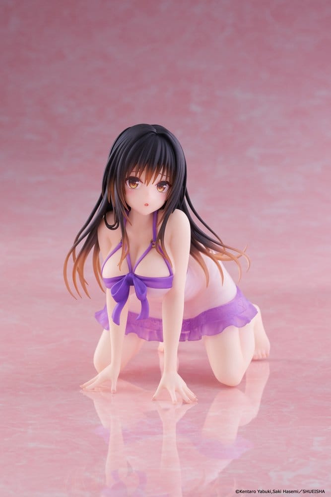 PREORDINE+ 06/2026 To Love Ru Darkness Desktop Cute PVC Statue Yui Kotegawa Room wear Ver. 13 cm