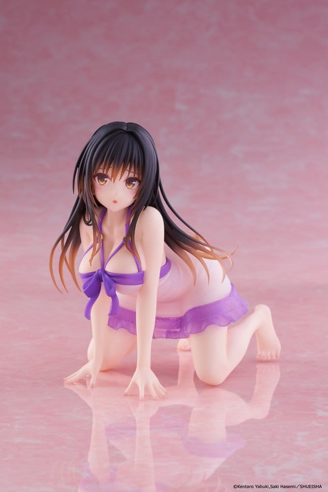 PREORDINE+ 06/2026 To Love Ru Darkness Desktop Cute PVC Statue Yui Kotegawa Room wear Ver. 13 cm