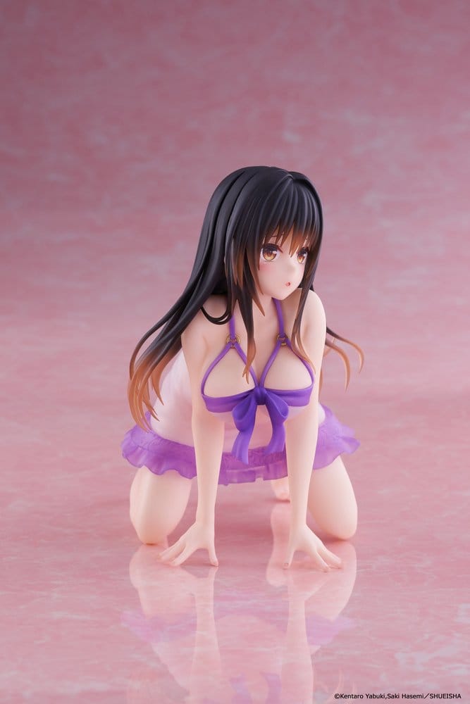PREORDINE+ 06/2026 To Love Ru Darkness Desktop Cute PVC Statue Yui Kotegawa Room wear Ver. 13 cm