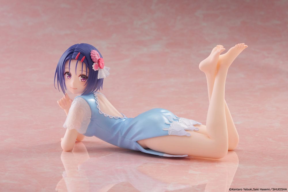 SU ORDINAZIONE To Love-Ru Darkness PVC Statue Desktop Cute Figure Haruna Sairenji (China Dress Ver.) 13 cm