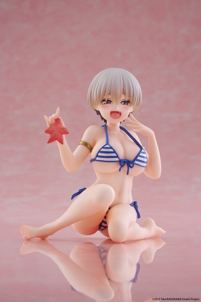 SU ORDINAZIONE Uzaki-chan Wants to Hang Out! Desktop Cute PVC Figure Hana Uzaki (Swim wear Ver.) 13 cm