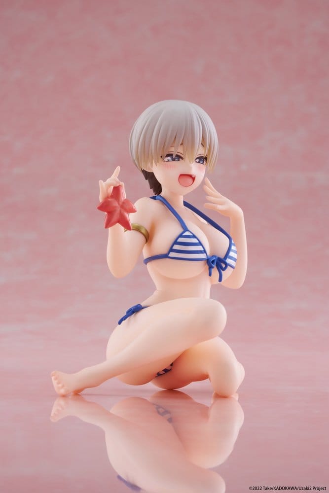 SU ORDINAZIONE Uzaki-chan Wants to Hang Out! Desktop Cute PVC Figure Hana Uzaki (Swim wear Ver.) 13 cm