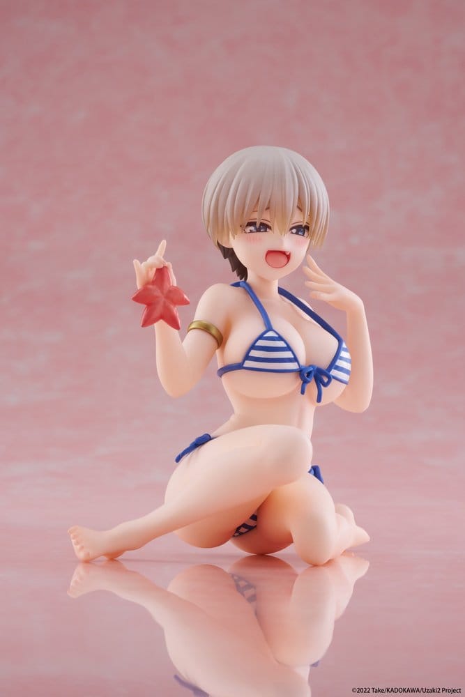 SU ORDINAZIONE Uzaki-chan Wants to Hang Out! Desktop Cute PVC Figure Hana Uzaki (Swim wear Ver.) 13 cm