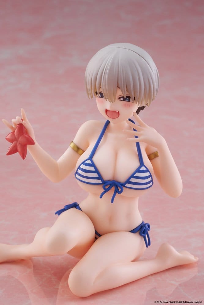 SU ORDINAZIONE Uzaki-chan Wants to Hang Out! Desktop Cute PVC Figure Hana Uzaki (Swim wear Ver.) 13 cm