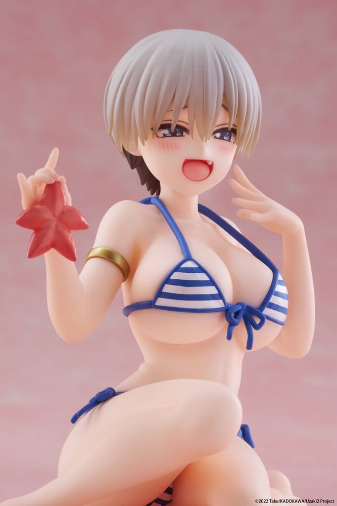 SU ORDINAZIONE Uzaki-chan Wants to Hang Out! Desktop Cute PVC Figure Hana Uzaki (Swim wear Ver.) 13 cm