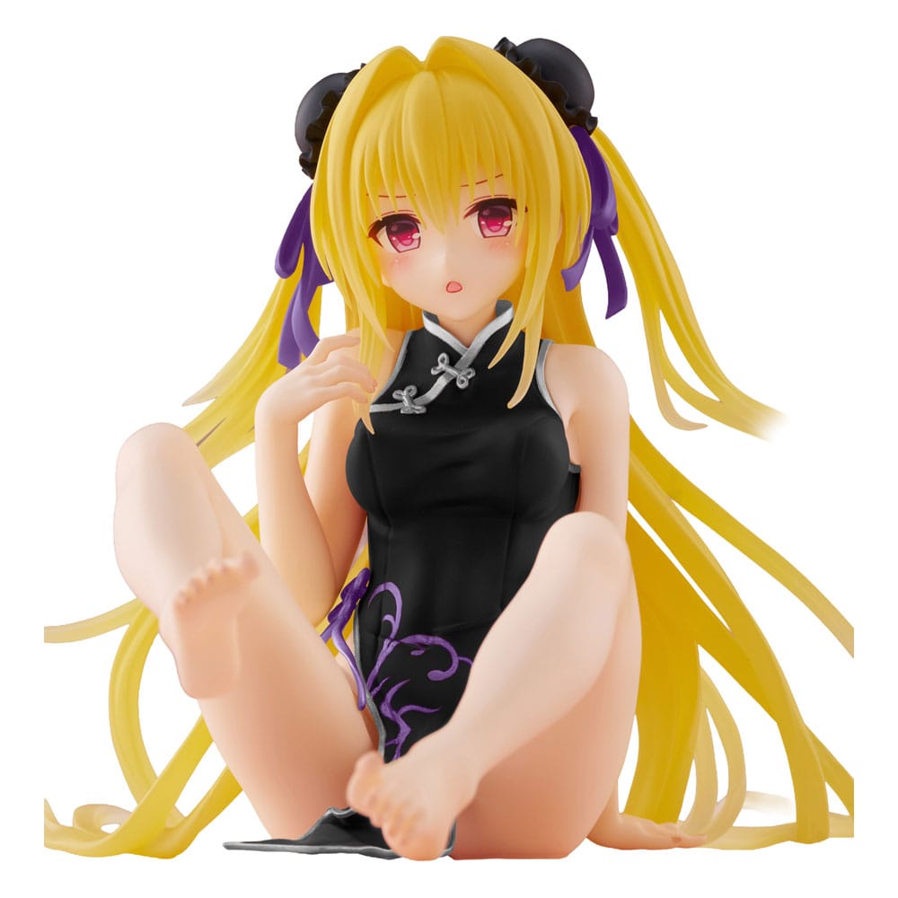 SU ORDINAZIONE To Love-Ru Darkness PVC Statue Desktop Cute Figure Golden Darkness  (China Dress Ver.) Renewal 13 cm           