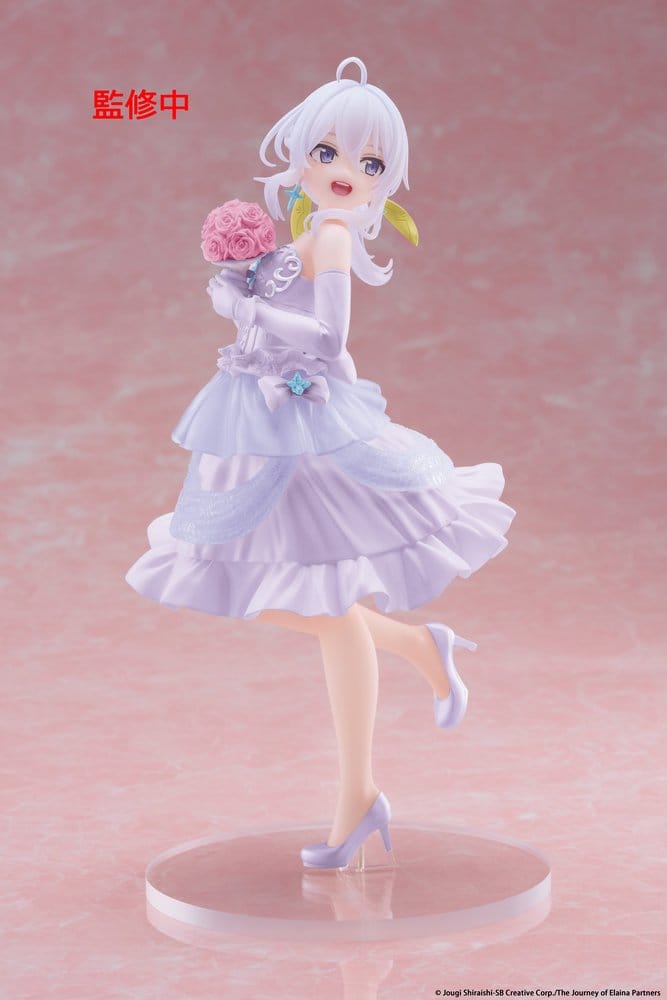 SU ORDINAZIONE Wandering Witch: The Journey of Elaina PVC Statue Coreful Figure Elaina Dress Ver. Renewal 18 cm