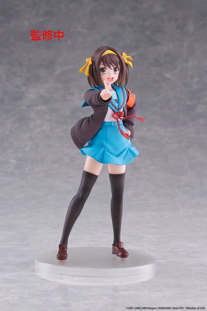 PREORDINE+ 01/2027 The Melancholy of Haruhi Suzumiya Coreful PVC Figure Haruhi Suzumiya 18 cm