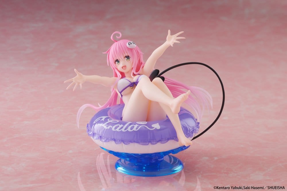 SU ORDINAZIONE To Love-Ru Aqua Float Girls PVC Figure Lala 10 cm