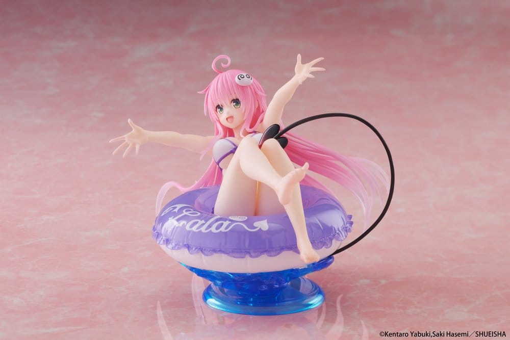 SU ORDINAZIONE To Love-Ru Aqua Float Girls PVC Figure Lala 10 cm