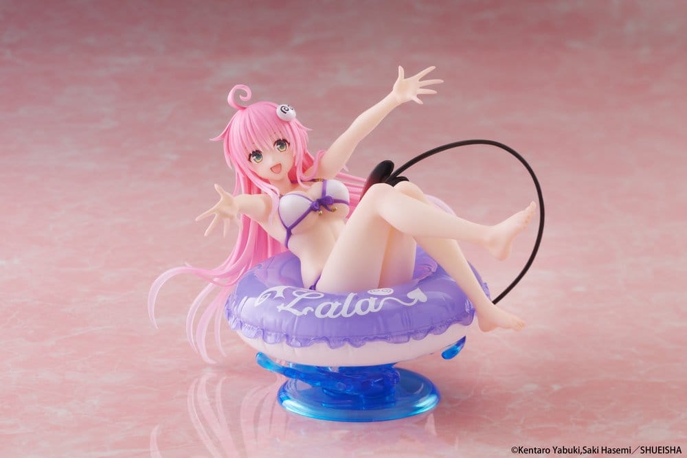 SU ORDINAZIONE To Love-Ru Aqua Float Girls PVC Figure Lala 10 cm