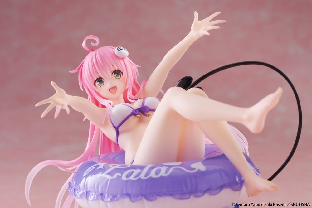 SU ORDINAZIONE To Love-Ru Aqua Float Girls PVC Figure Lala 10 cm