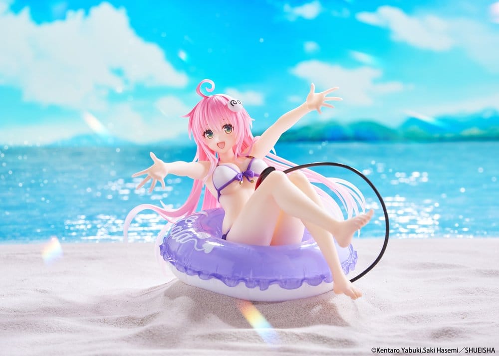 SU ORDINAZIONE To Love-Ru Aqua Float Girls PVC Figure Lala 10 cm