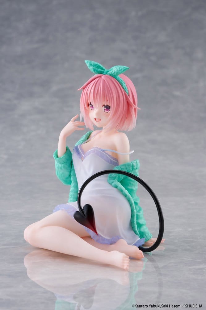 SU ORDINAZIONE To Love-Ru Desktop Cute PVC Figure Momo (Roomwear Ver.) 13 cm