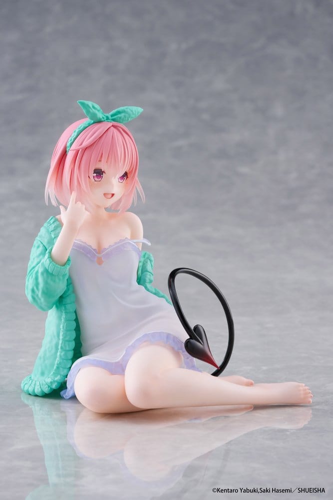 SU ORDINAZIONE To Love-Ru Desktop Cute PVC Figure Momo (Roomwear Ver.) 13 cm