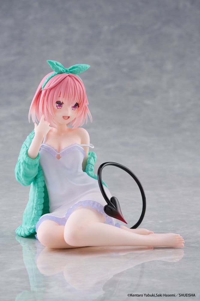SU ORDINAZIONE To Love-Ru Desktop Cute PVC Figure Momo (Roomwear Ver.) 13 cm