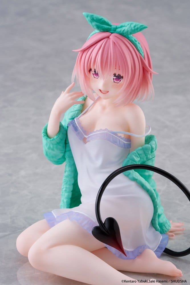 SU ORDINAZIONE To Love-Ru Desktop Cute PVC Figure Momo (Roomwear Ver.) 13 cm