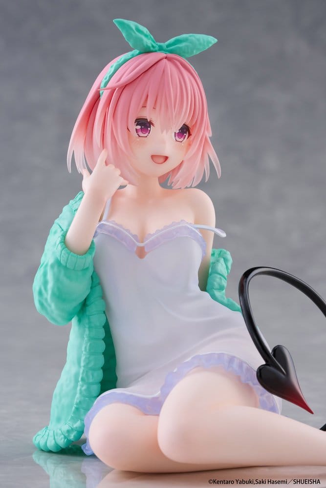 SU ORDINAZIONE To Love-Ru Desktop Cute PVC Figure Momo (Roomwear Ver.) 13 cm