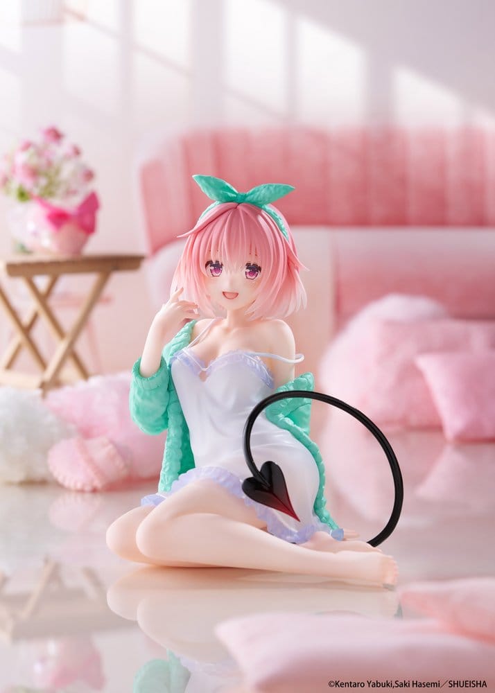 SU ORDINAZIONE To Love-Ru Desktop Cute PVC Figure Momo (Roomwear Ver.) 13 cm