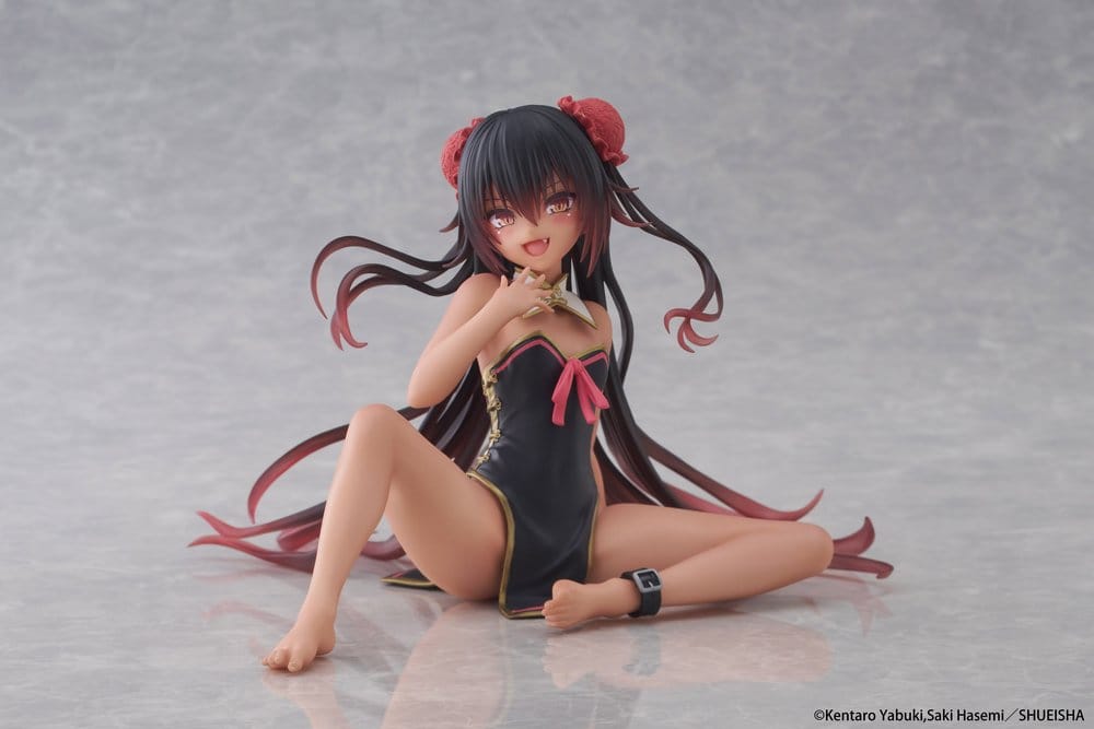 SU ORDINAZIONE To Love-Ru Darkness Desktop Cute PVC Figure Nemesis (Chinese Dress Ver.) 13 cm