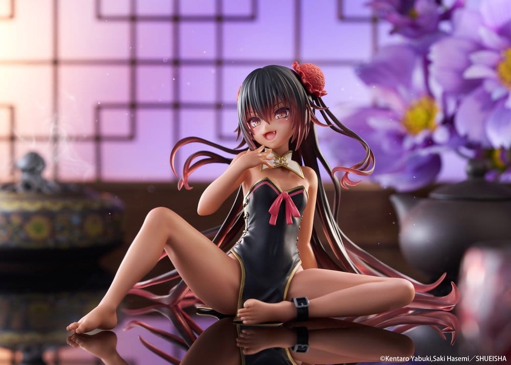 PREORDINE+ 10/2026 To Love-Ru Darkness Desktop Cute PVC Figure Nemesis (Chinese Dress Ver.) 13 cm
