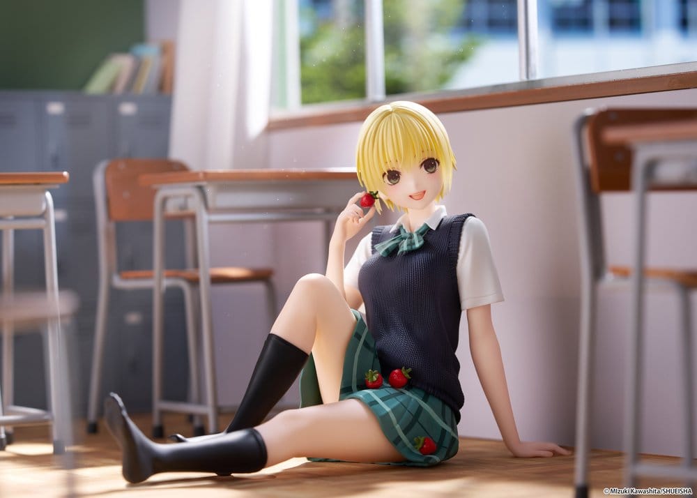 PREORDINE+ 11/2026 Strawberry 100% Desktop Cute PVC Figure Tsukasa Nishino (School uniform Ver.) 13 cm