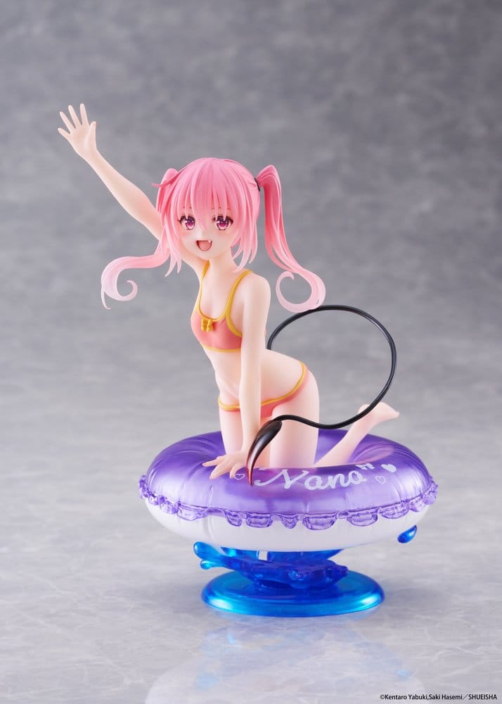 PREORDINE+ 11/2026 To Love-Ru Darkness Aqua Float Girls PVC Figure Nana 10 cm