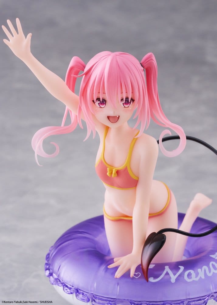 PREORDINE+ 11/2026 To Love-Ru Darkness Aqua Float Girls PVC Figure Nana 10 cm