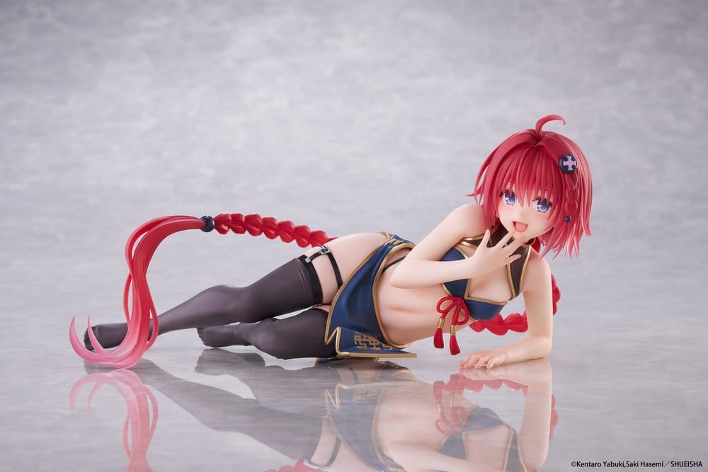 PREORDINE+ 12/2026 To Love-Ru Darkness Desktop Cute PVC Figure Mea Kurosaki (Chinese Dress Ver.) 13 cm