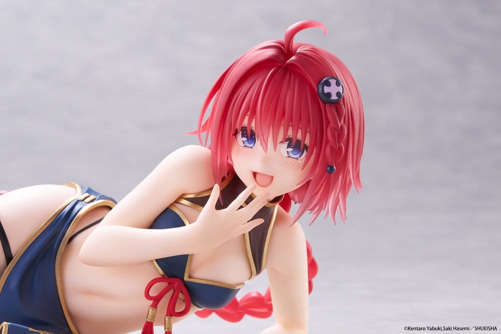 PREORDINE+ 12/2026 To Love-Ru Darkness Desktop Cute PVC Figure Mea Kurosaki (Chinese Dress Ver.) 13 cm