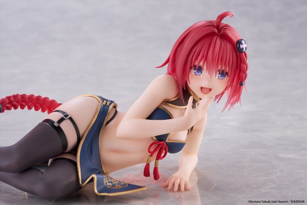 PREORDINE+ 12/2026 To Love-Ru Darkness Desktop Cute PVC Figure Mea Kurosaki (Chinese Dress Ver.) 13 cm
