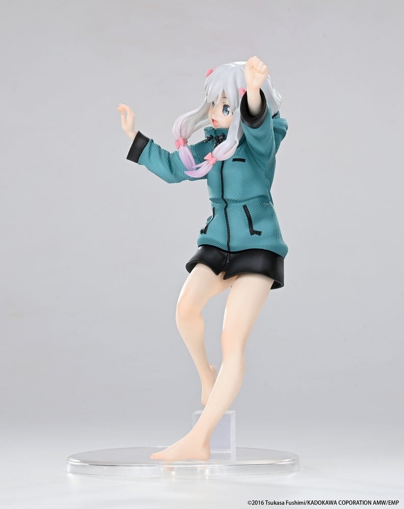 PREORDINE+ 12/2026 Eromanga Sensei Coreful PVC Figure Sagiri Izumi (Hoodie Ver.) Reissue 20 cm