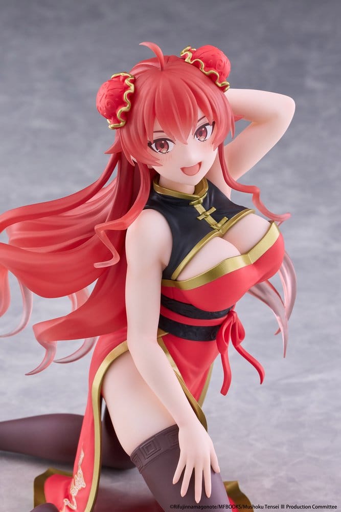 PREORDINE+ 03/2027 Mushoku Tensei: Jobless Reincarnation Desktop Cute PVC Figure Eris Greyrat (Chinese Dress Ver.) 13 cm