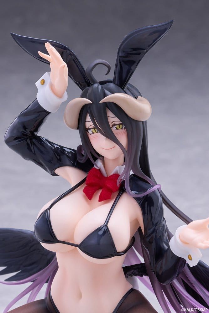 PREORDINE+ 02/2027 Overlord Moflock PVC Figure Albedo (Reverse Bunny Suit Ver.) 13 cm