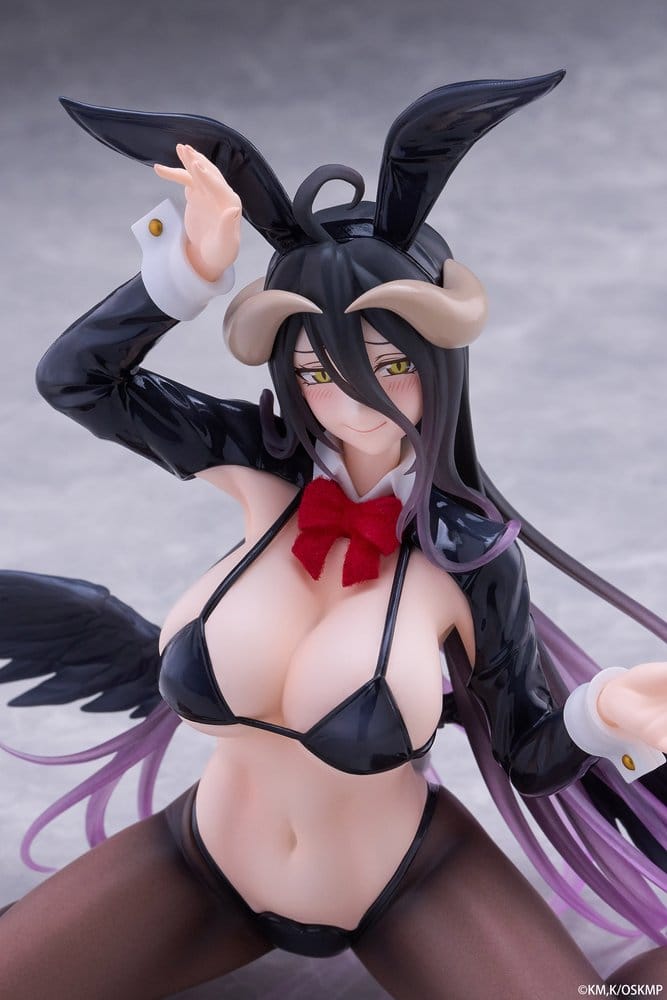 PREORDINE+ 02/2027 Overlord Moflock PVC Figure Albedo (Reverse Bunny Suit Ver.) 13 cm