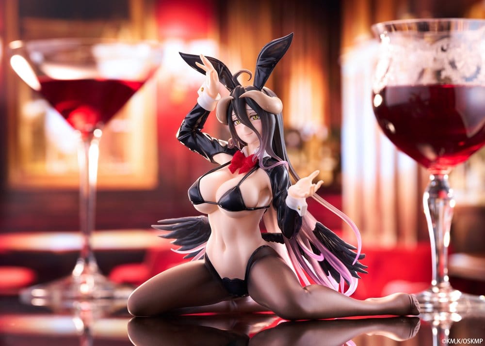 PREORDINE+ 02/2027 Overlord Moflock PVC Figure Albedo (Reverse Bunny Suit Ver.) 13 cm