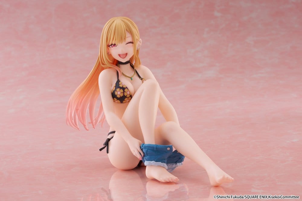 PREORDINE+ 02/2027 My Dress-Up Darling Desktop Cute PVC Figure Marin Kitagawa (Measured Swimsuit Ver.) Reissue 13 cm