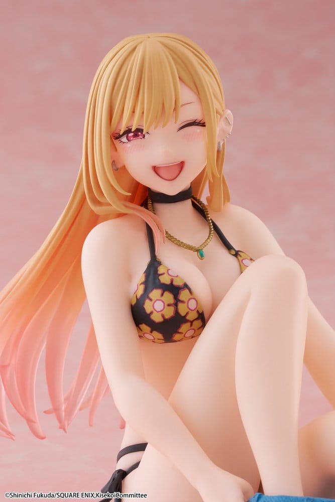 PREORDINE+ 02/2027 My Dress-Up Darling Desktop Cute PVC Figure Marin Kitagawa (Measured Swimsuit Ver.) Reissue 13 cm