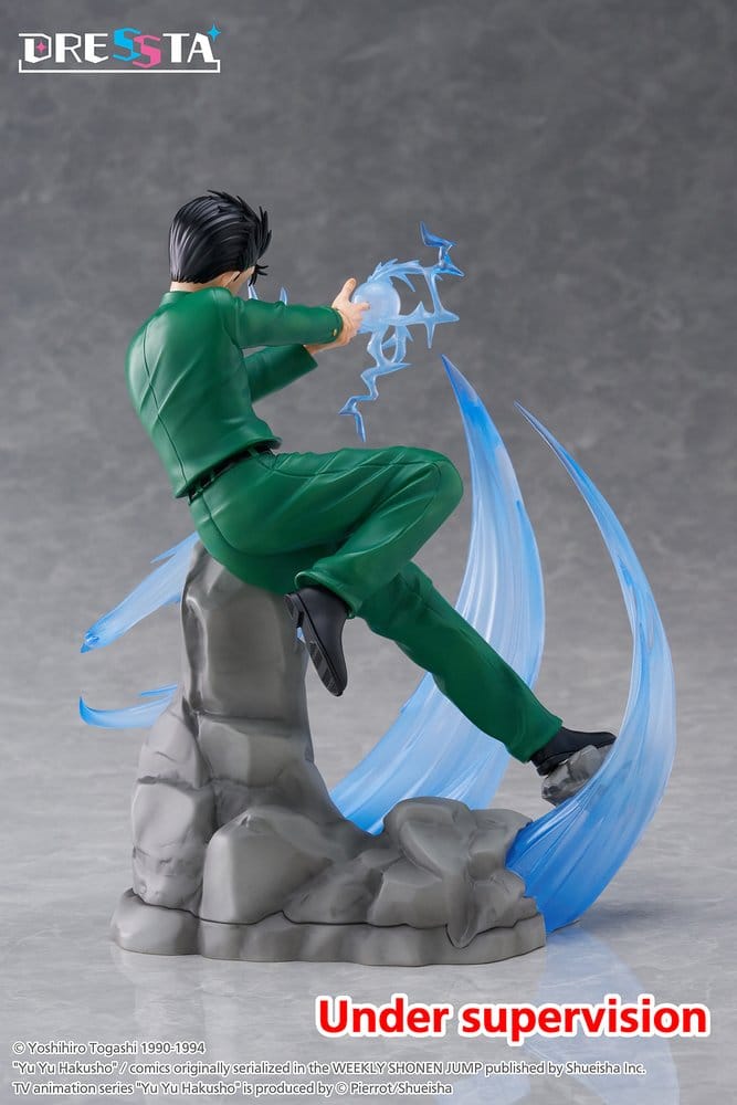 PREORDINE+ 02/2027 Yu Yu Hakusho Dressta PVC Figure Yusuke Urameshi 18 cm