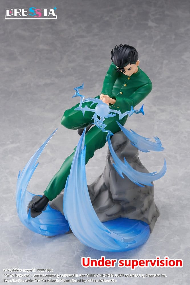 PREORDINE+ 02/2027 Yu Yu Hakusho Dressta PVC Figure Yusuke Urameshi 18 cm