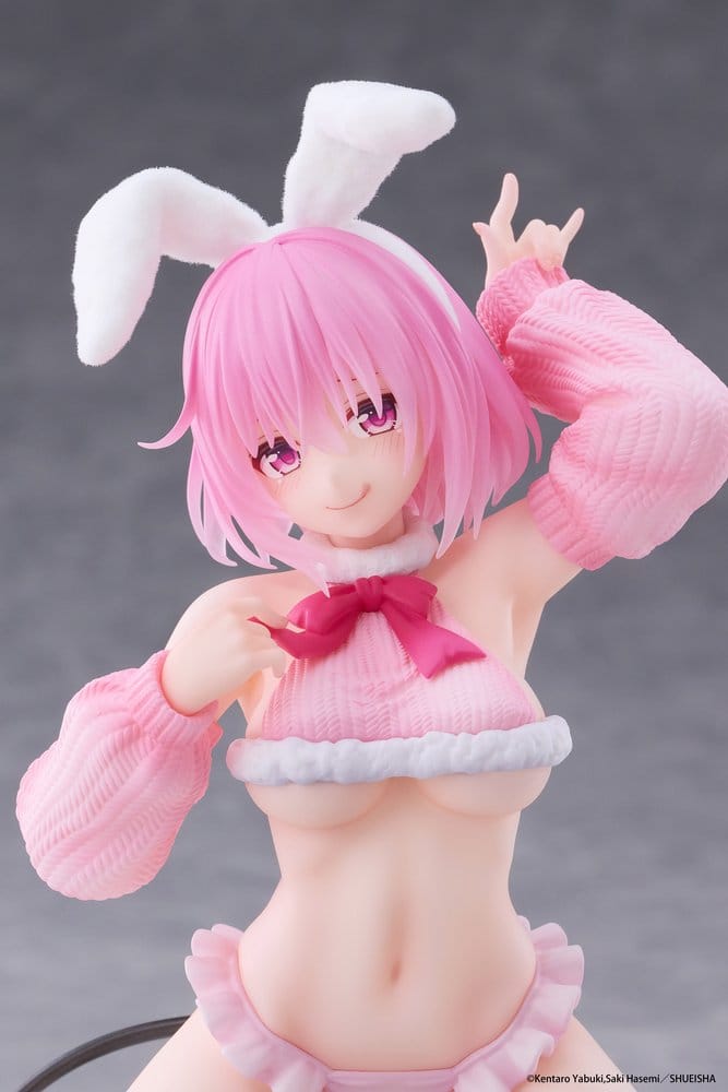 PREORDINE+ 03/2027 To Love-Ru Darkness MOFLOCK PVC Figure Momo (Fluffy Bunny Ver.) 13 cm