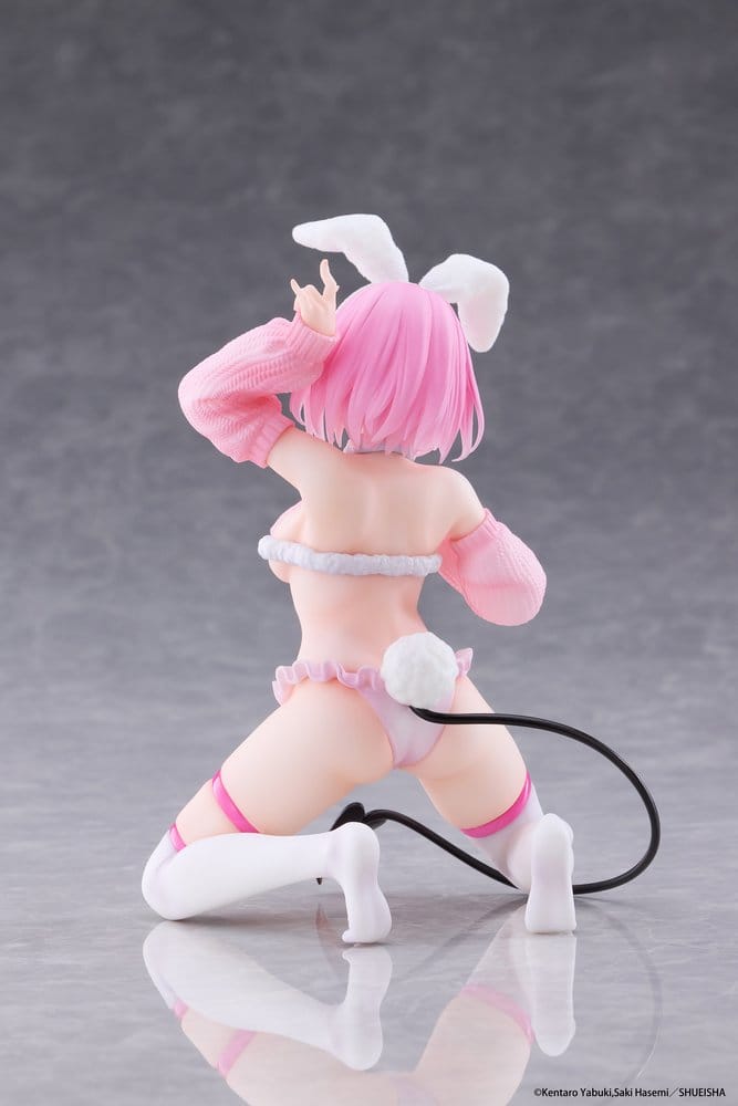 PREORDINE+ 03/2027 To Love-Ru Darkness MOFLOCK PVC Figure Momo (Fluffy Bunny Ver.) 13 cm