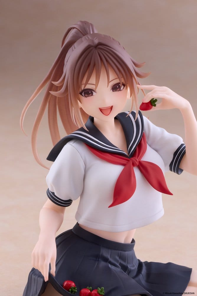 PREORDINE+ 03/2027 Strawberry 100% Desktop Cute PVC Figure Satsuki Kitaoji (School uniform Ver.) 18 cm