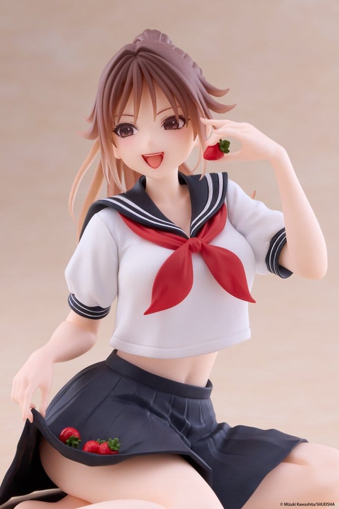 PREORDINE+ 03/2027 Strawberry 100% Desktop Cute PVC Figure Satsuki Kitaoji (School uniform Ver.) 18 cm