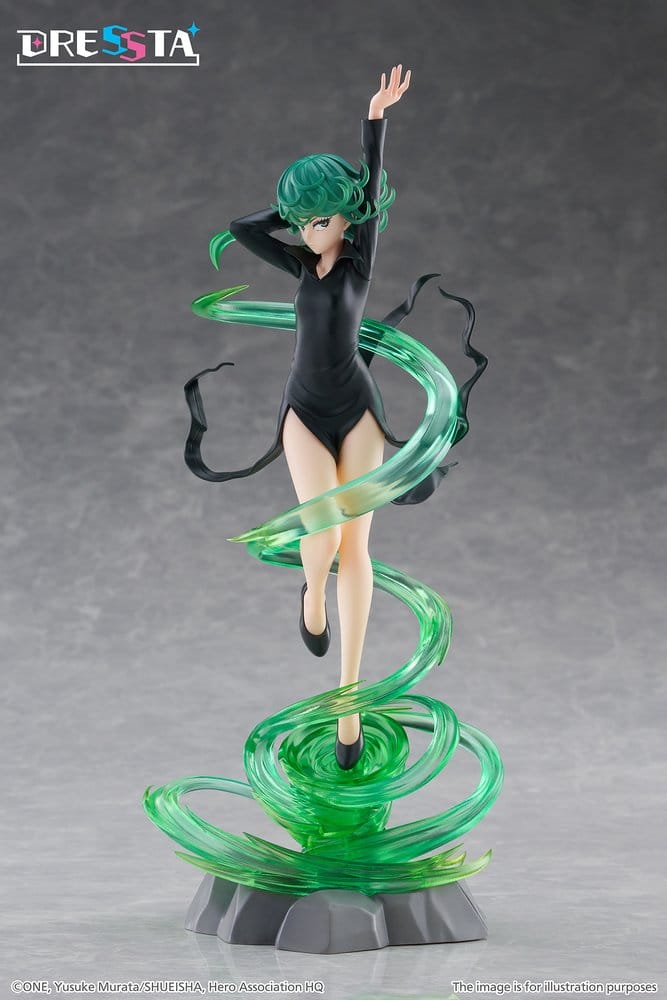 PREORDINE+ 05/2027 One-Punch Man Dressta PVC Figure Terrible Tornado 24 cm
