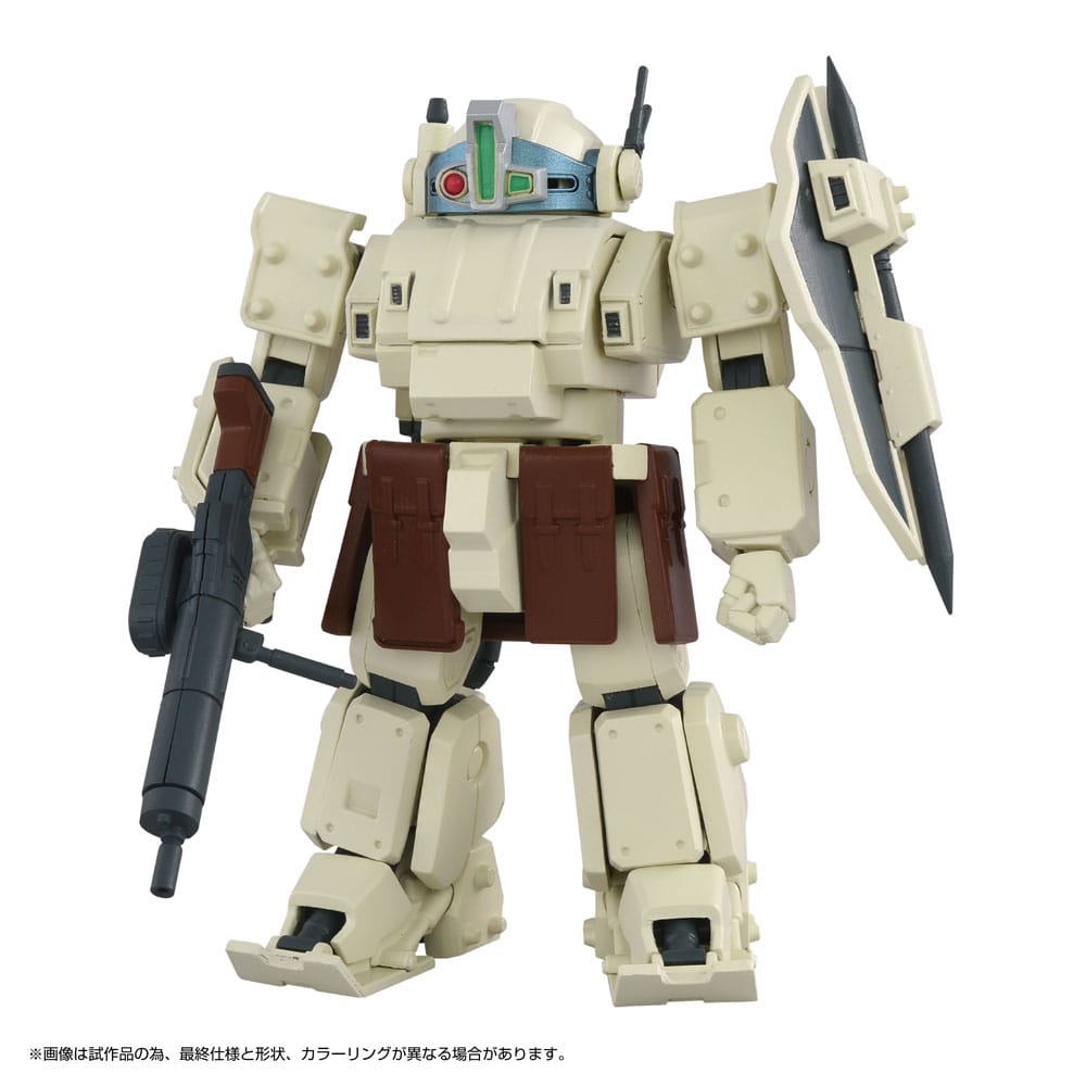 🧪 LAB | SU ORDINAZIONE Armored Trooper Votoms Toyrise Action Figure 1/48 AT Collection 05 Odel Buckler 10 cm        